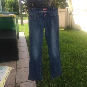 H&M Star Denim Bootcut Jeans